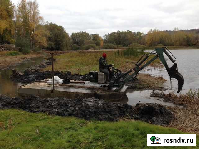 Очистка водоемов услуги мини земснаряда Самара - изображение 1