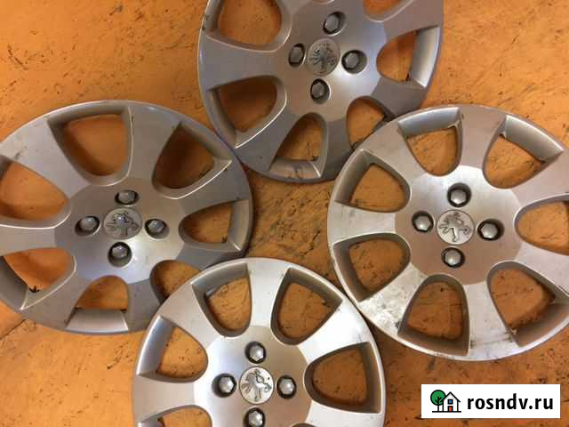 R16 Peugeot Колпаки (6 штук) Ярославль - изображение 1