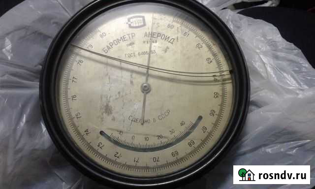 Барометр анероид сделано В СССР Москва - изображение 1