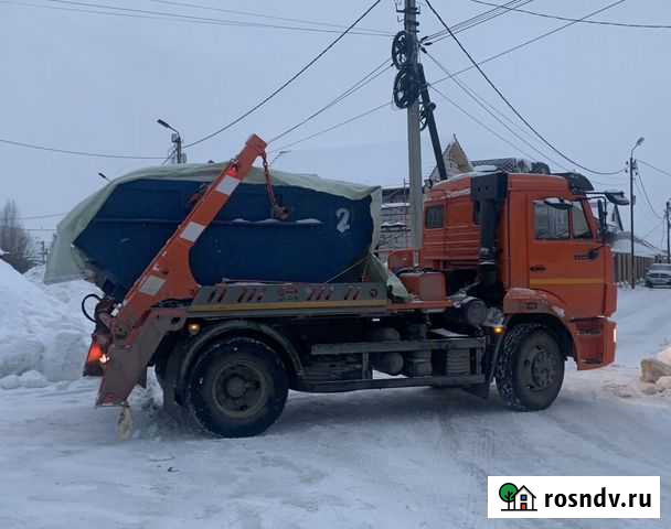 Вывоз строительного мусора бункерами 8м3 Нефтеюганск - изображение 1