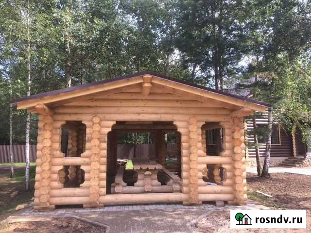 Срубы,бани,беседки, лавки под заказ Медынь - изображение 1