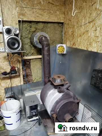 Печь для гаража булерьян Мурманск - изображение 1