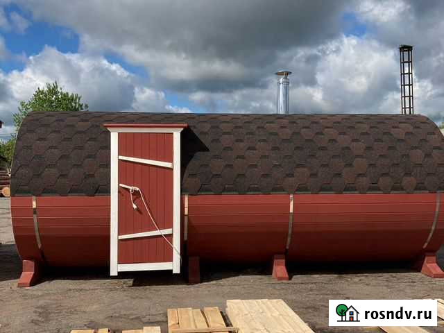 Бани -бочки и Квадро- Бочки из Вологды Гостилицы - изображение 1