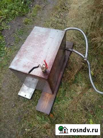 Бак для воды из нержавейки для баннной печки Краснозатонский - изображение 1