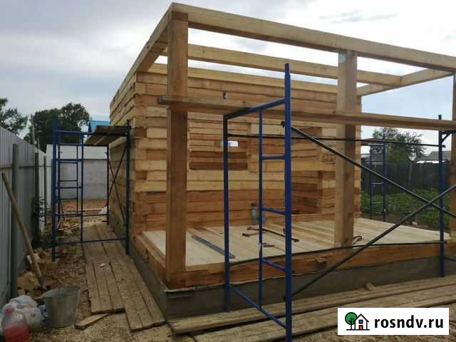 Строительство срубов, бань, пристроек, фасадов, кр Биробиджан - изображение 1