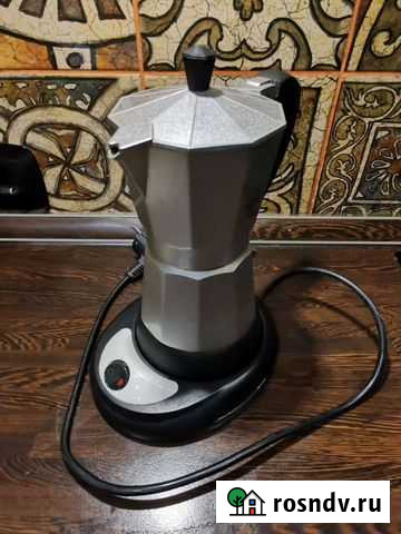 Гейзерная кофеварка электрическая Красногорск - изображение 1