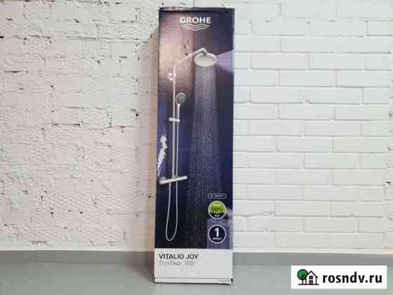 Новая душевая Grohe Vitalio Joy System 180 хром Йошкар-Ола