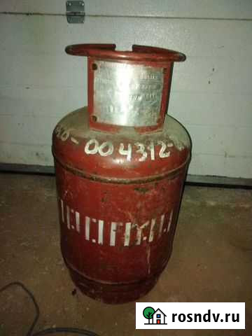 Продам полный газовый баллон 27 литров Тальменка - изображение 1