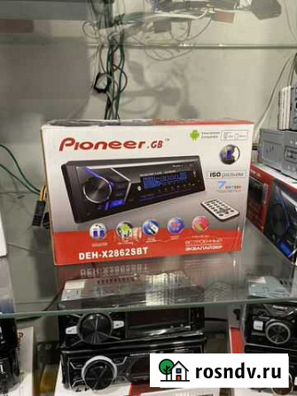 Магнитола Pioneer.GB DEH-X2862SBT с Bluetooth + Ус Бийск - изображение 1