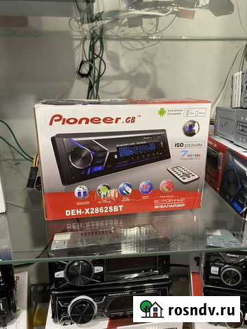 Магнитола Pioneer.GB DEH-X2862SBT с Bluetooth + Ус Бийск - изображение 1