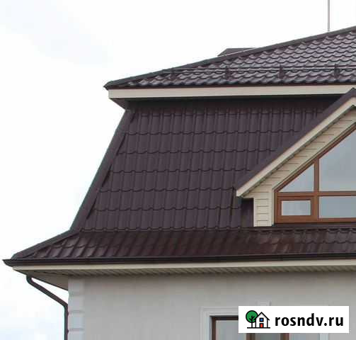 Монтаж кровли, водосточки карнизов снегозадержания Тюмень - изображение 1