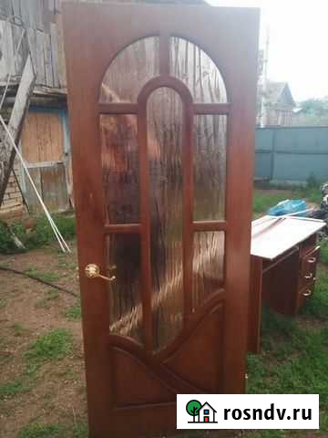 Межкомнатные двери бу 70 см Азнакаево - изображение 1
