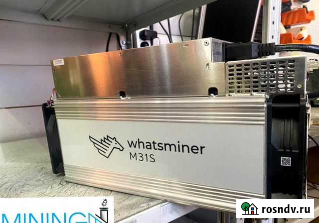 Whatsminer m31s 74/ 76 th/s Шелехов - изображение 1