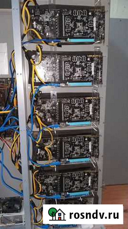 Ферма для майнинга на 10 карт p104-100 Ханты-Мансийск - изображение 1