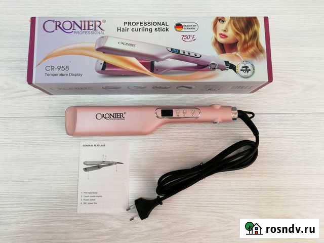 Плойка 3 волны Cronier CR-958 Новосибирск - изображение 1