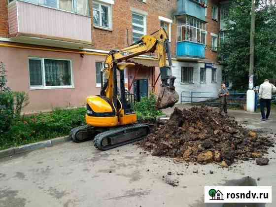 Услуги Мини экскаватора. Гидромолот. Ямобур Селты