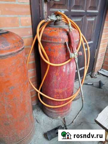 Газовая горелка на баллон с редуктором Полтавская - изображение 1