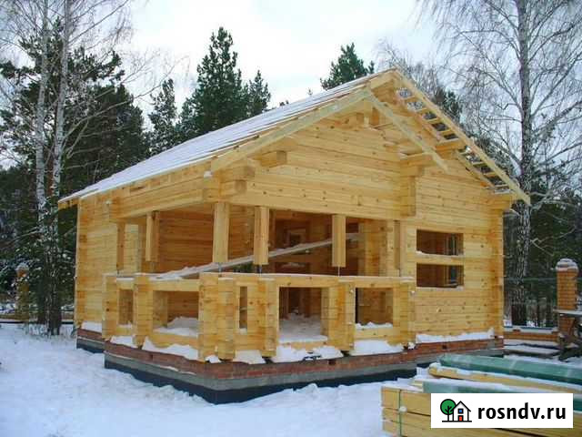 Строительство домов из бруса зимой Красноярск - изображение 1
