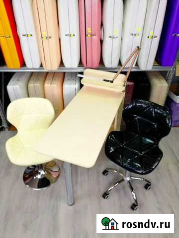 Маникюрный стол стул мастера лампа Тихвин - изображение 1