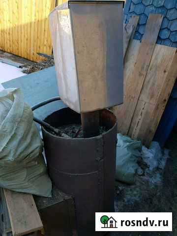 Печь для дани с баком для воды Иркутск - изображение 1