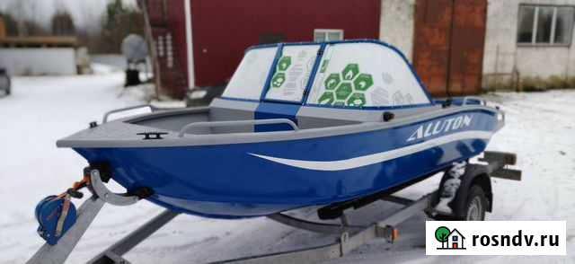 Алюминиевая лодка Aluton 390 DC Сосновка - изображение 1