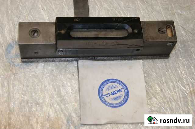 Уровень брусковый 200мм ц/д 0,05 Б/у Строитель - изображение 1