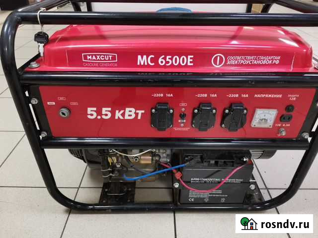 Бензиновый генератор maxcut MC 6500E Саяногорск - изображение 1
