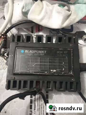 Усилитель blaupunkt BQA 107 Кингисепп - изображение 1