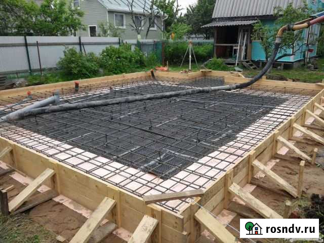 Бетонные работы фундаменты стяжки Астрахань - изображение 1