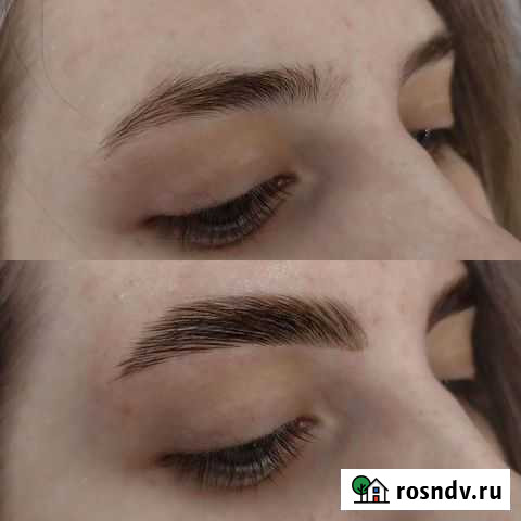 Коррекция и окрашивание бровей Псков - изображение 1