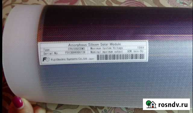Солнечные панели fuji fwave solarmodul flexibel Мытищи - изображение 1