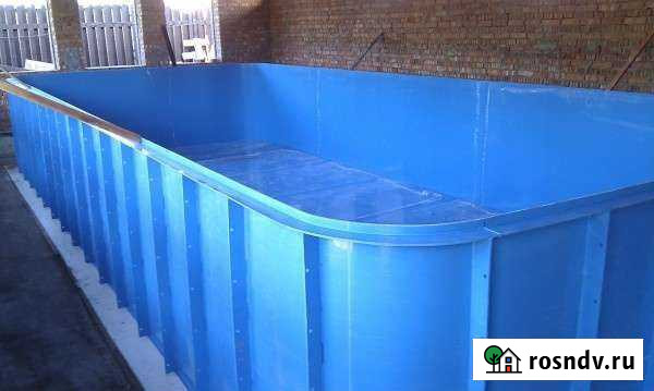 Бассейн из полипропилена 6х3х1,5 Павловская - изображение 1