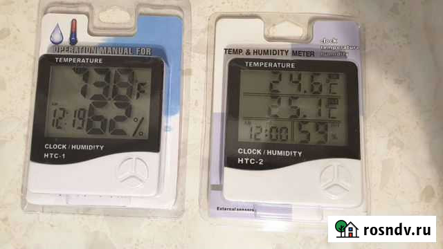 Термометр гигрометр комнатный в ассортименте Старый Оскол - изображение 1