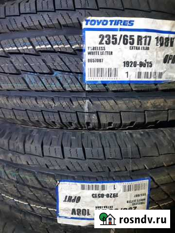 Toyo 235/65 R17 4шт Тольятти - изображение 1