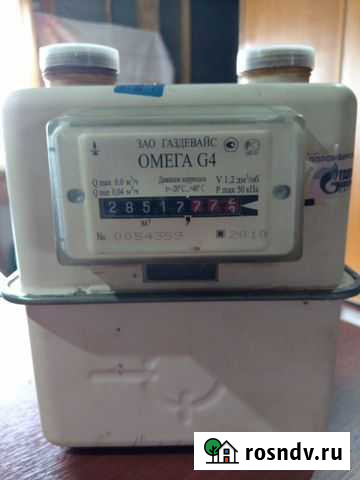 Счётчик газа Омега G-4 Аткарск - изображение 1