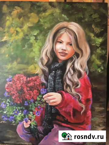 Портреты по фото на заказ на холсте, роспись сумок Воронеж - изображение 1