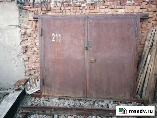 Ворота гаражные металлические бу Бийск - изображение 1