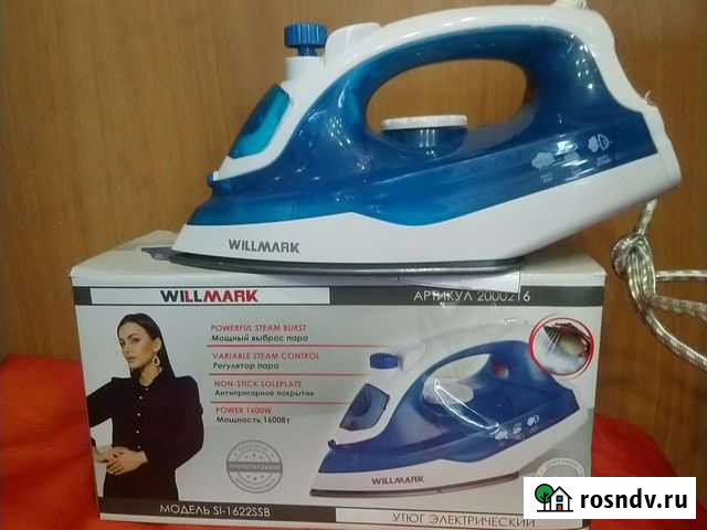 Утюг Willmark Улан-Удэ - изображение 1