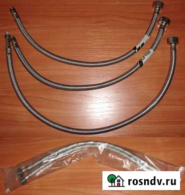 Шланг подводка для смесителя 40, 45, 55 см - 5 шт Керчь - изображение 1