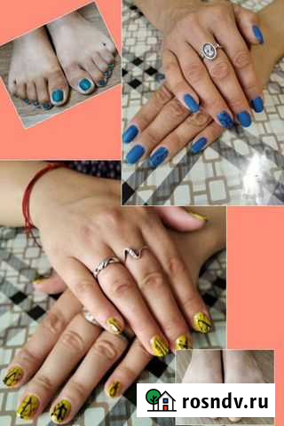 Маникюр на дому,покрытие Белогорск - изображение 1