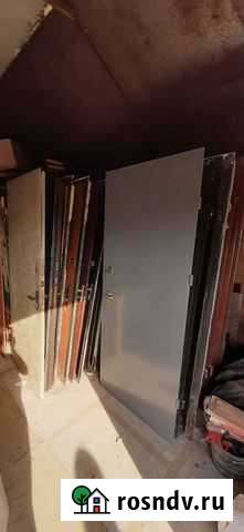 Двери Б/У, металлические двери,входные маталлическ Орехово-Зуево - изображение 1