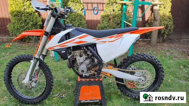 Мотоцикл кроссовый KTM SXF 250, 2016 год Краснодар - изображение 1
