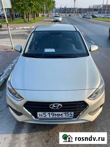 Прокат авто Hyundai Solaris 2019 г.в Новосибирск - изображение 1