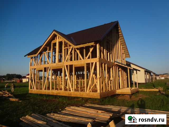 Строительство домов из дерева. Кровельные работы Киров - изображение 1