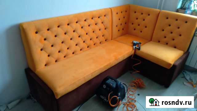 Перетяжка мягкой мебели Омск - изображение 1