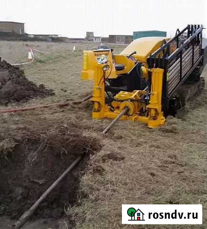 Водопровод, кабель, газ проколом гнб. Прокол под д Тула - изображение 1