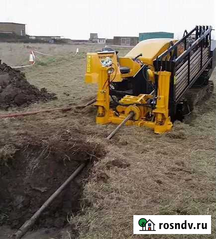 Водопровод, кабель, газ проколом гнб. Прокол под д Тула - изображение 1