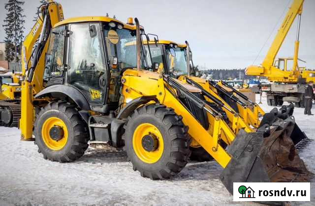 Экскаватор погрузчик в аренду Бронницы - изображение 1