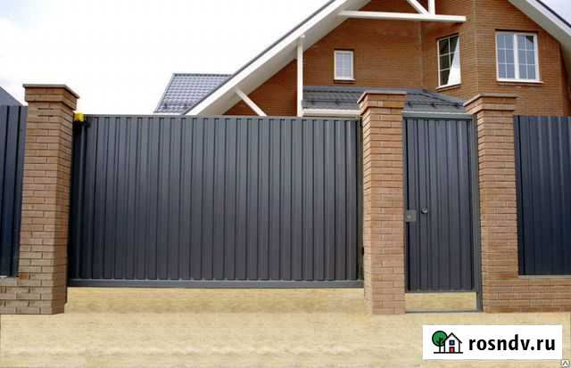 Ворота откатные Шипуново - изображение 1