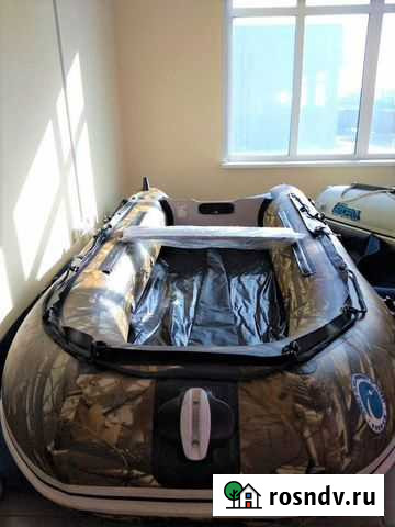 Надувная пвх лодка Stormline AS 380 б/у Искитим - изображение 1